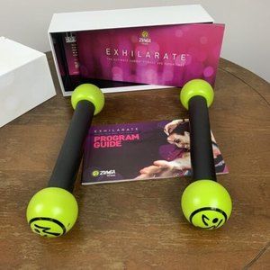 Zumba Fitness: Exhilarate! 7 DVD SET + Toning Sticks